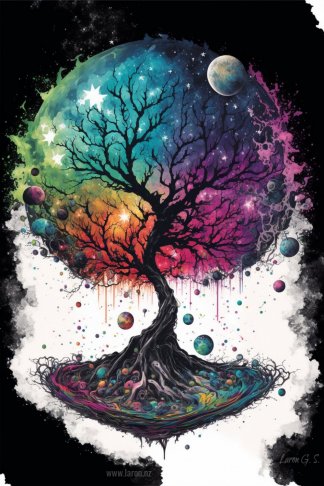 Virgo Planet tree by Laron G Smith.jpg